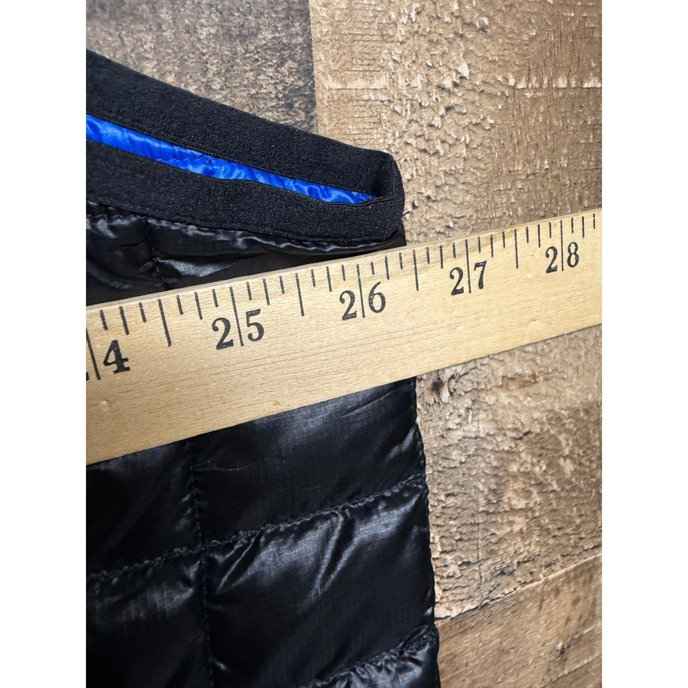 The North Face Thermoball Vest Mens XXL Black Blue Quilted Insulated Puffer - Picture 4 of 8